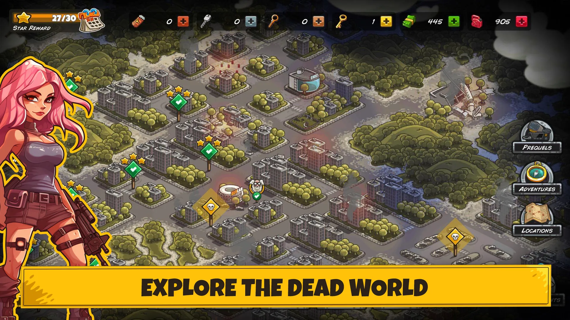 Dead World Heroes: Zombie Rush | Indus Appstore | Screenshot