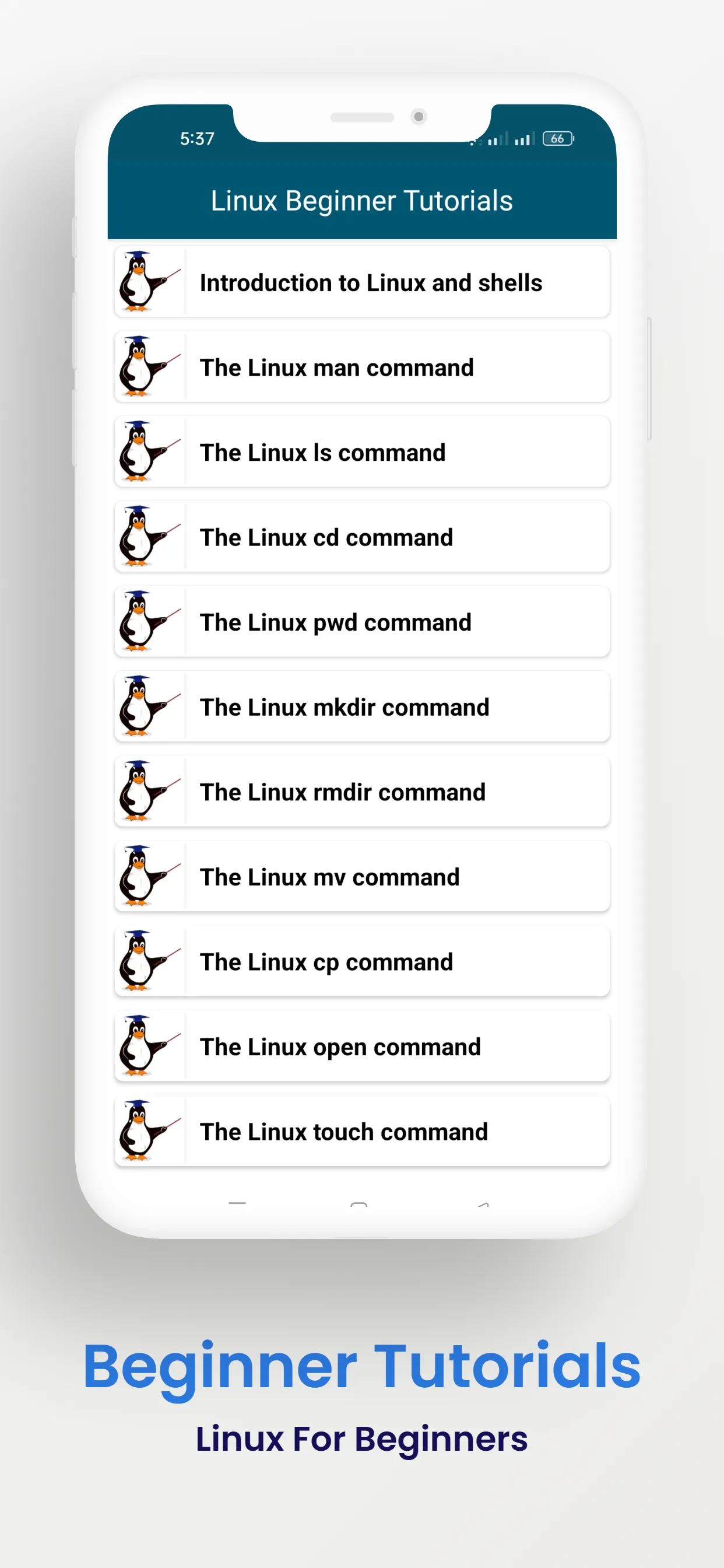 Linux Commands Handbook | Indus Appstore | Screenshot