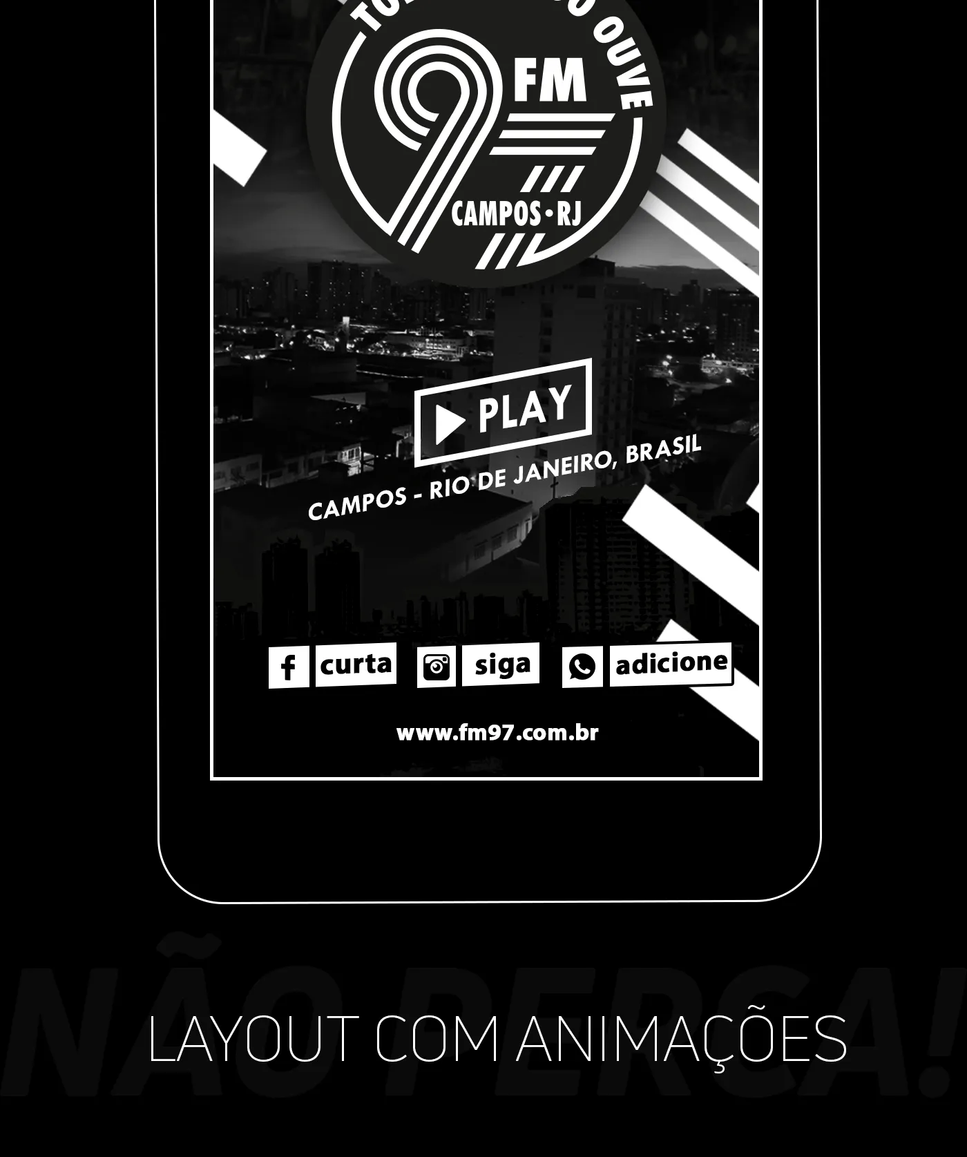 97FM CAMPOS RJ | Indus Appstore | Screenshot