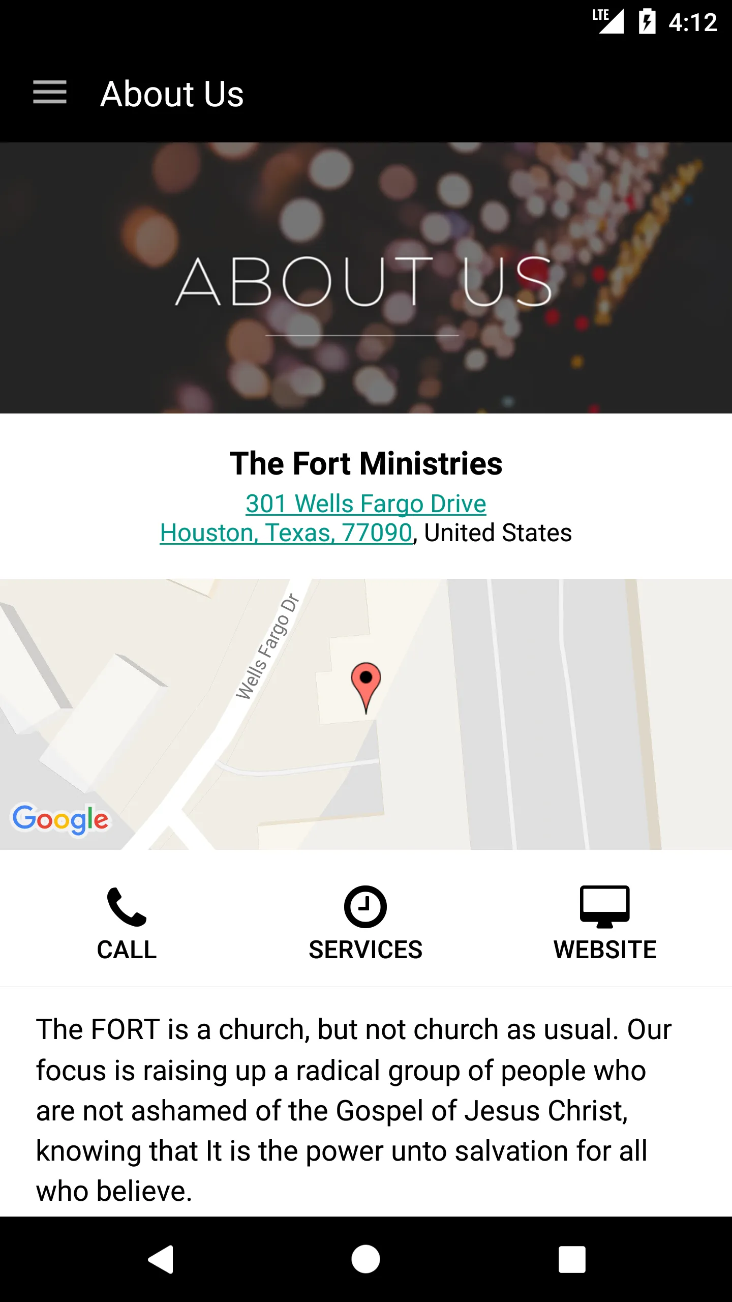 The FORT Discipleship Center | Indus Appstore | Screenshot
