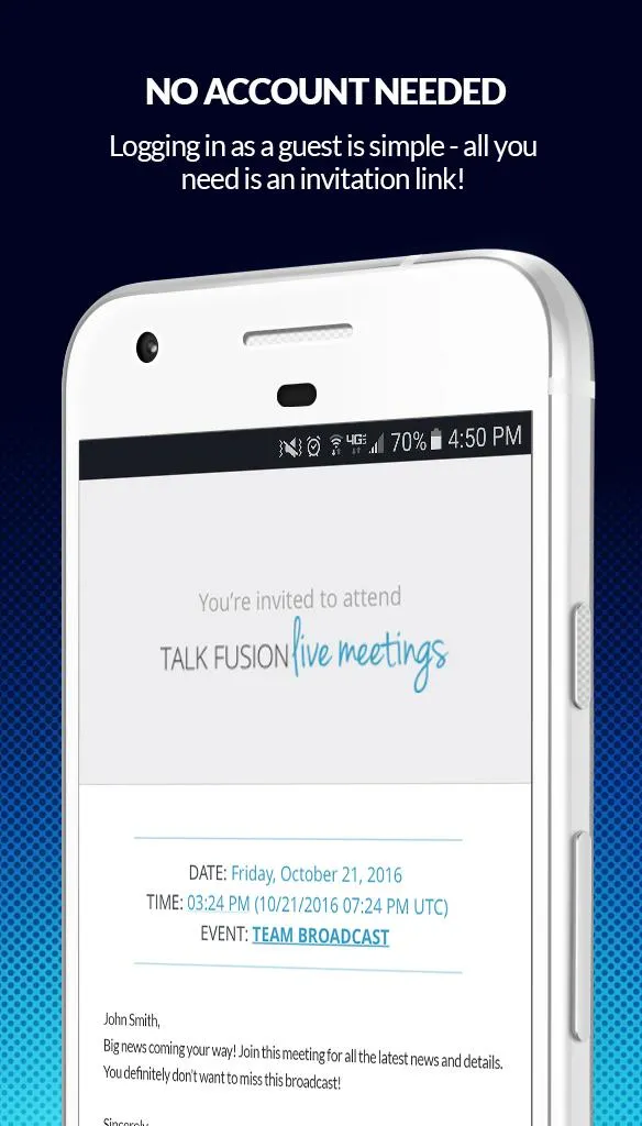 Talk Fusion Live Meetings | Indus Appstore | Screenshot