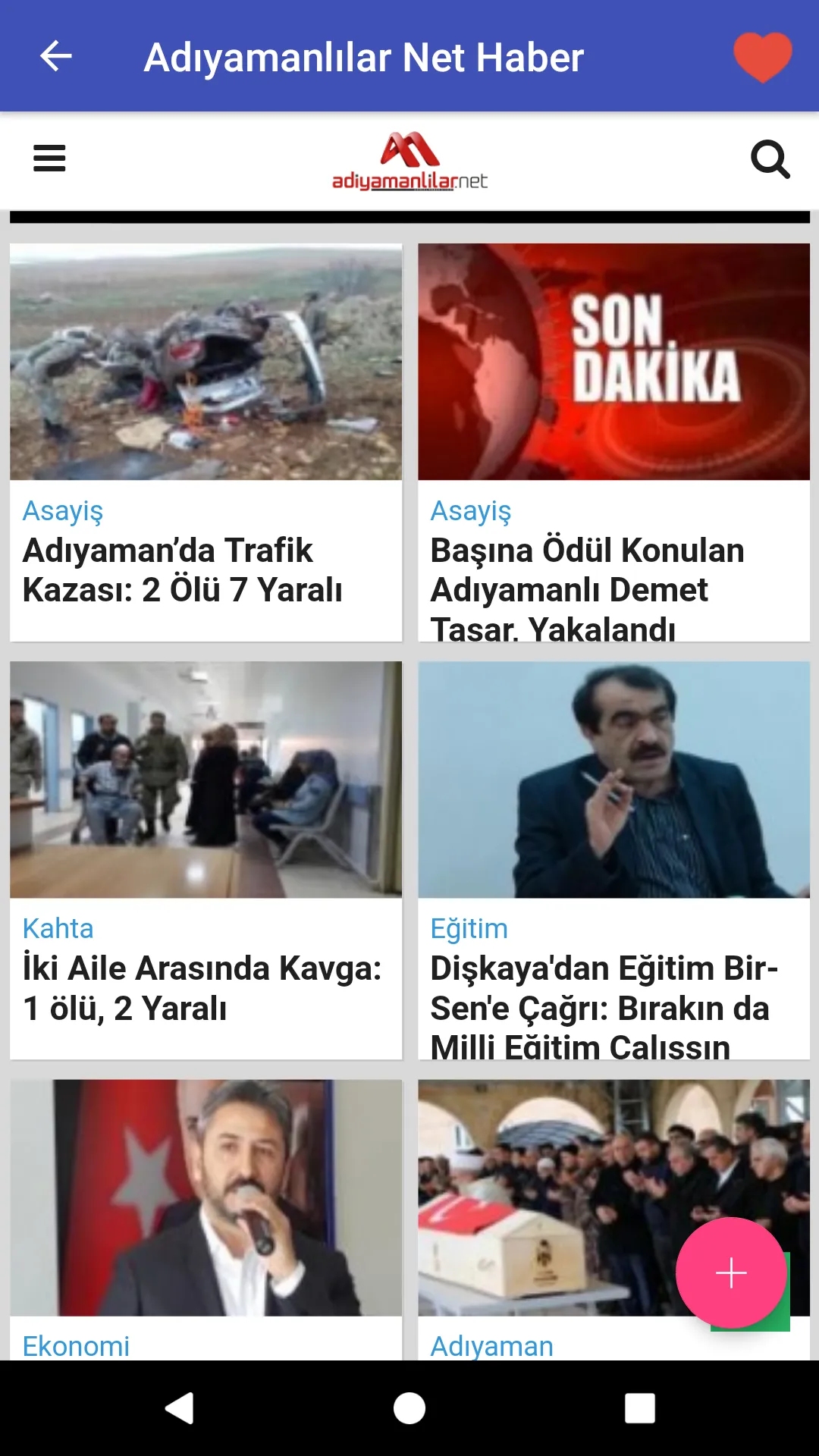 Adıyamanlılar Net Haber | Indus Appstore | Screenshot