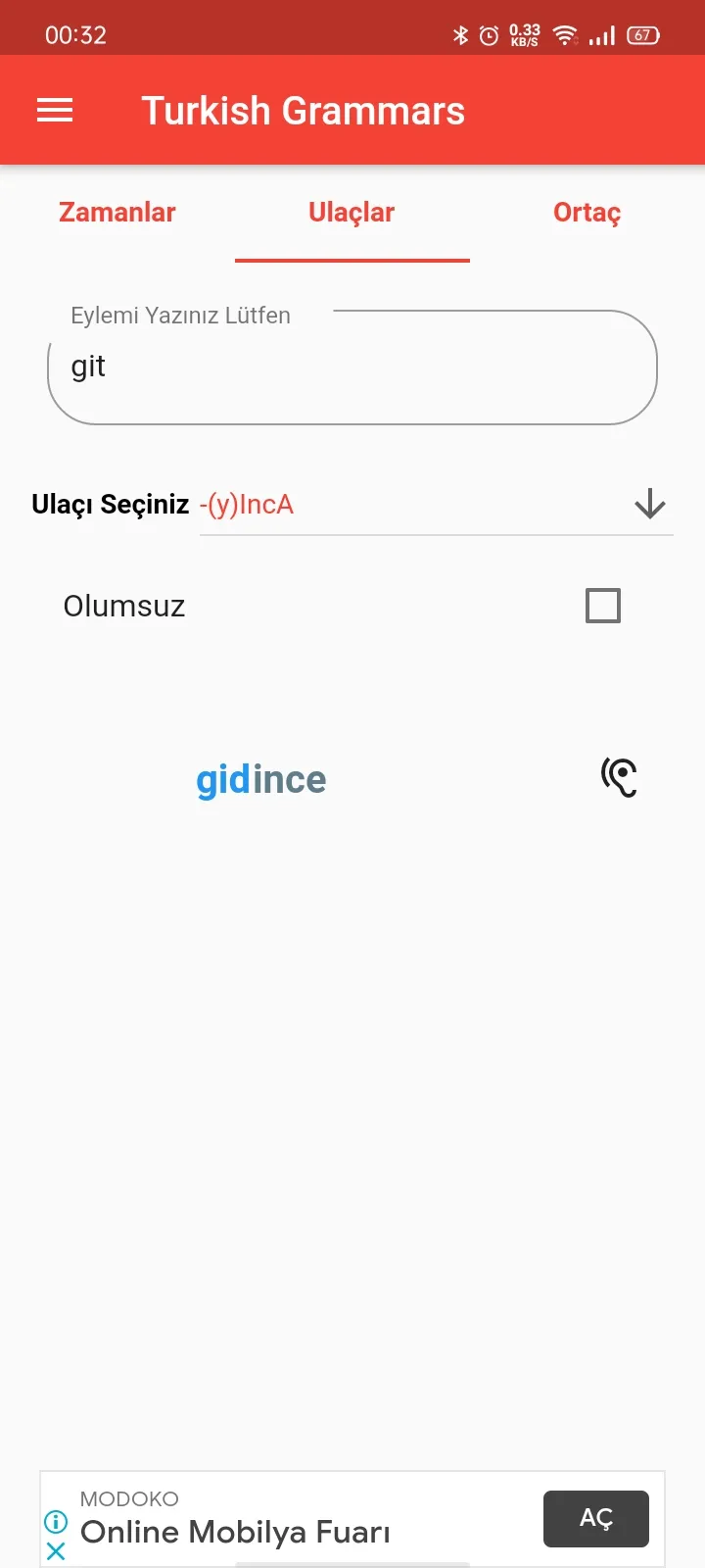 Turkish Grammars | Indus Appstore | Screenshot