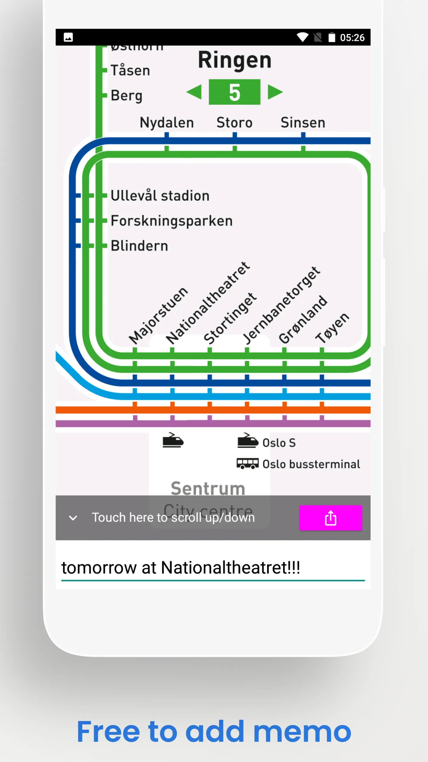 Oslo Metro Bus Travel Guide | Indus Appstore | Screenshot