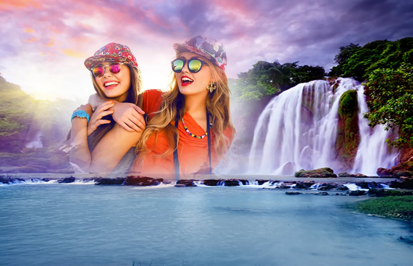 Waterfall Photo Frames - dp pi | Indus Appstore | Screenshot