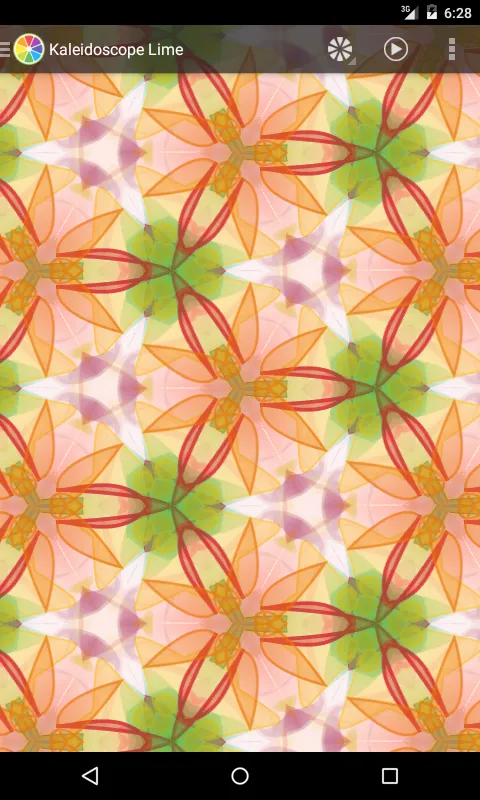 Kaleidoscope Lime | Indus Appstore | Screenshot