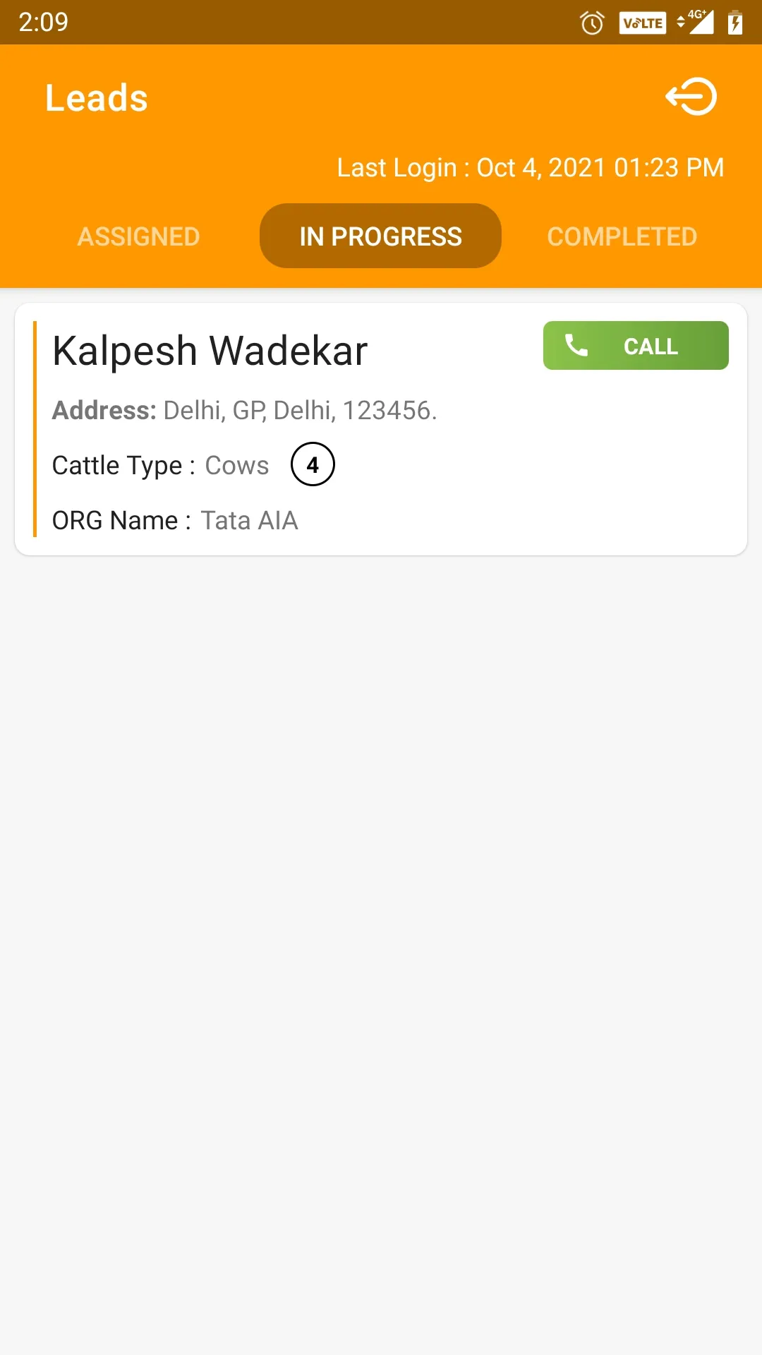 Tata AIG Livestock Insurance | Indus Appstore | Screenshot