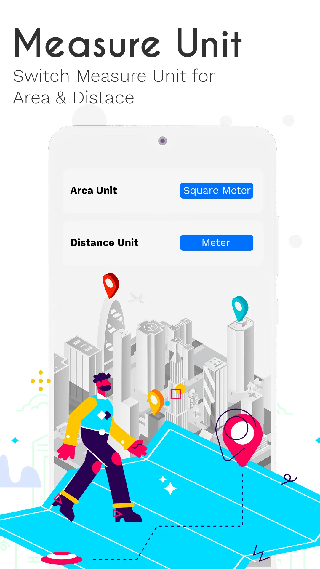 Mobile GPS Locator - Area Calc | Indus Appstore | Screenshot