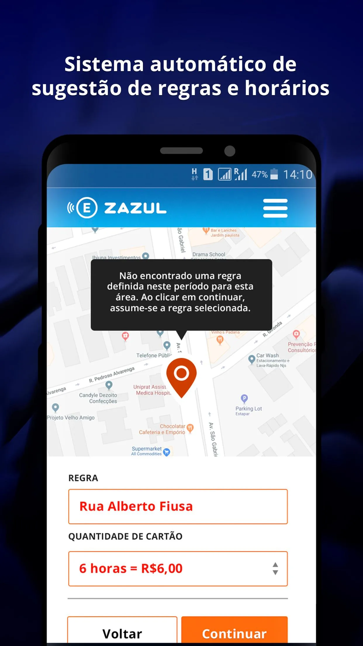 ZAZUL - Zona Azul Digital Salv | Indus Appstore | Screenshot