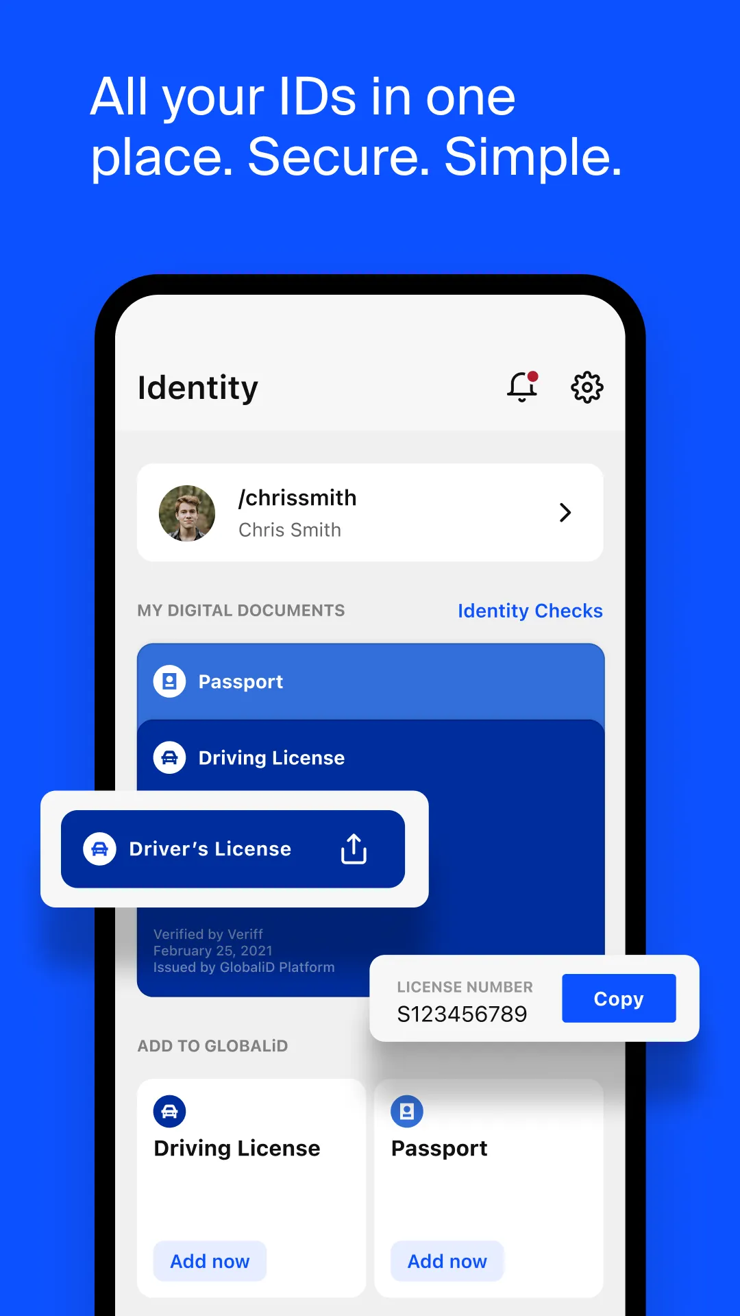 GlobaliD - Private Digital ID | Indus Appstore | Screenshot