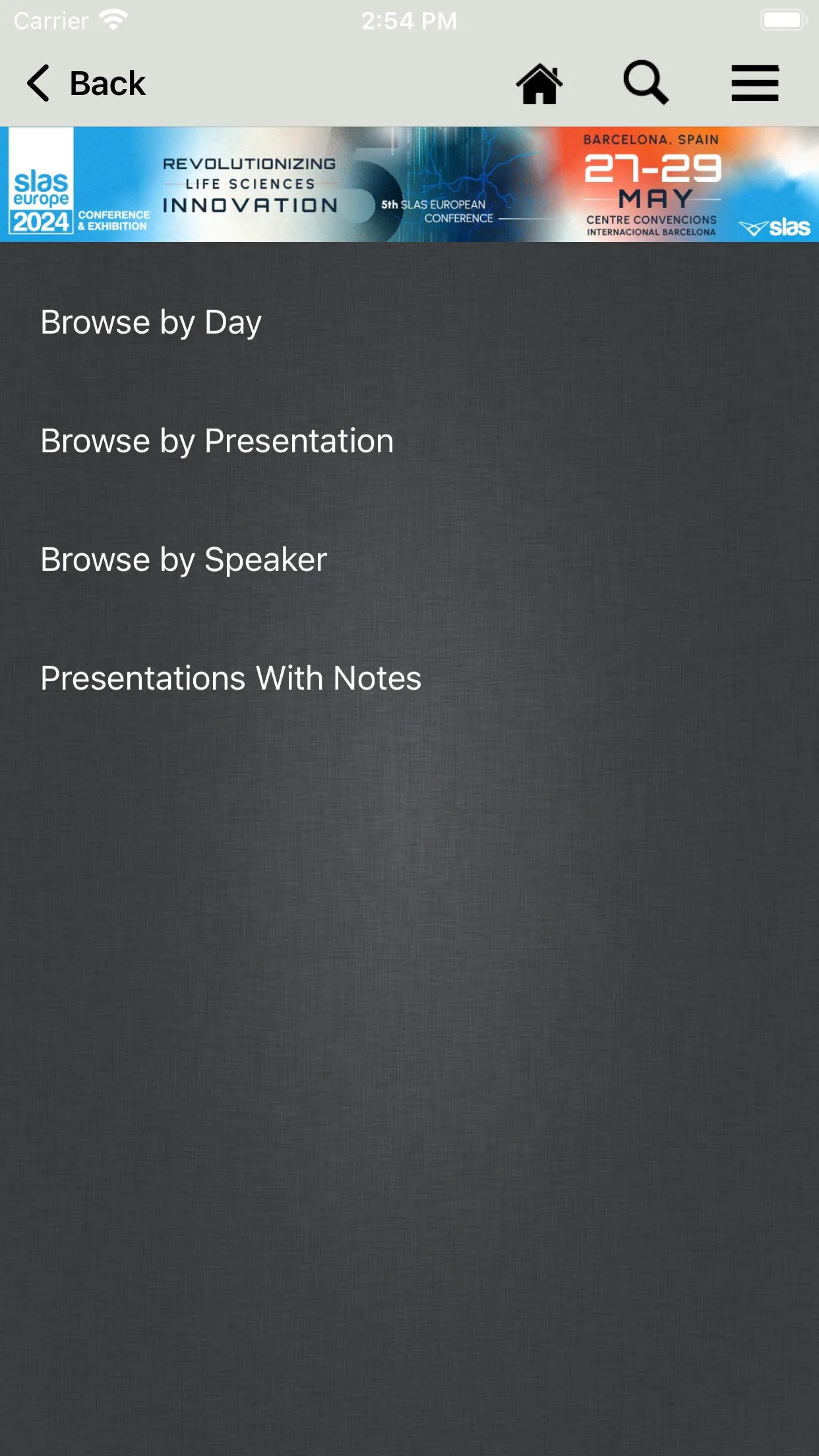 SLAS Events | Indus Appstore | Screenshot