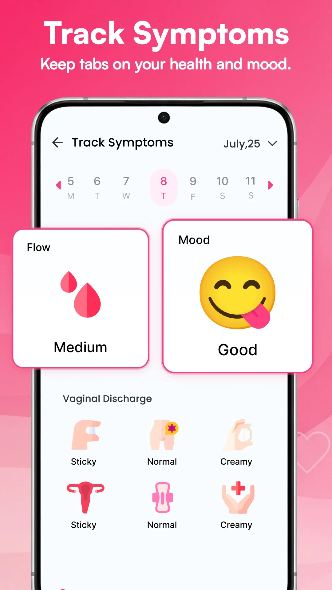Period Tracker & Ovulation | Indus Appstore | Screenshot
