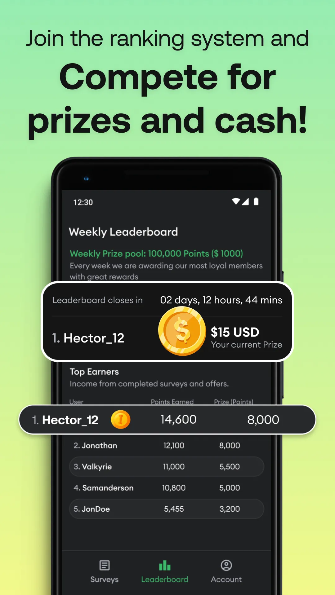 HeyCash: Surveys for Money | Indus Appstore | Screenshot