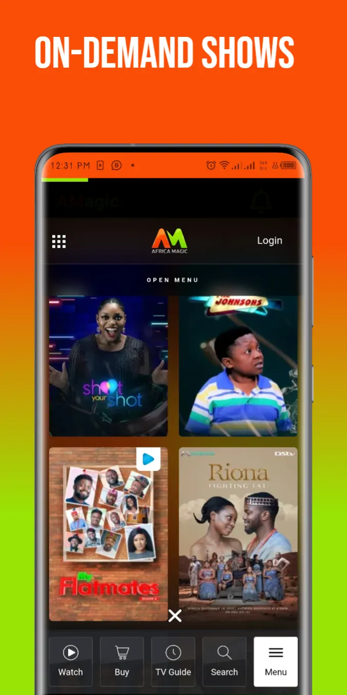 Africa Magic Mobile | Indus Appstore | Screenshot