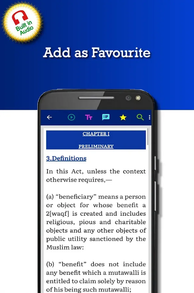 Waqf Act 1995 | Indus Appstore | Screenshot