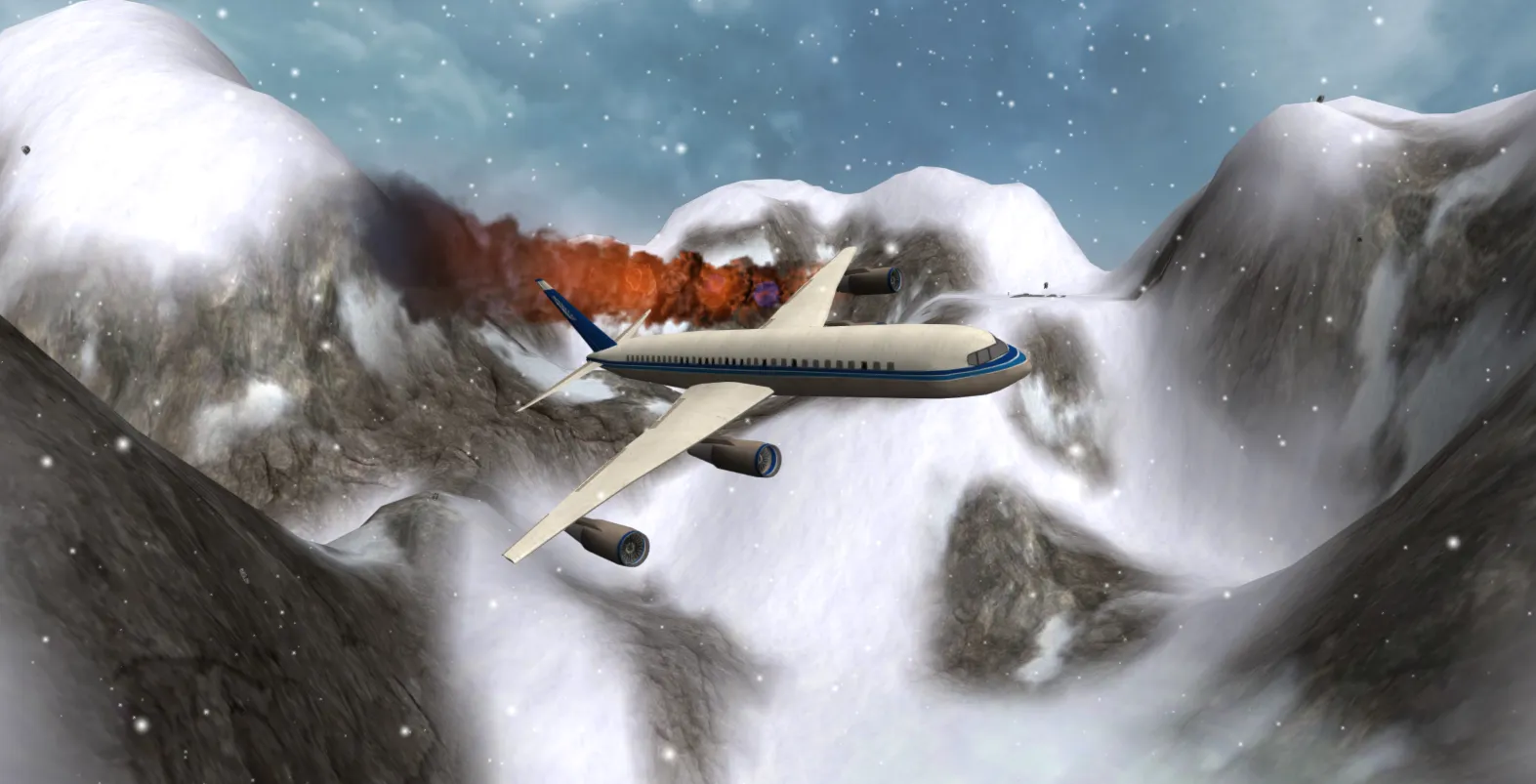 Flight Simulator Snow Plane 3D | Indus Appstore | Screenshot