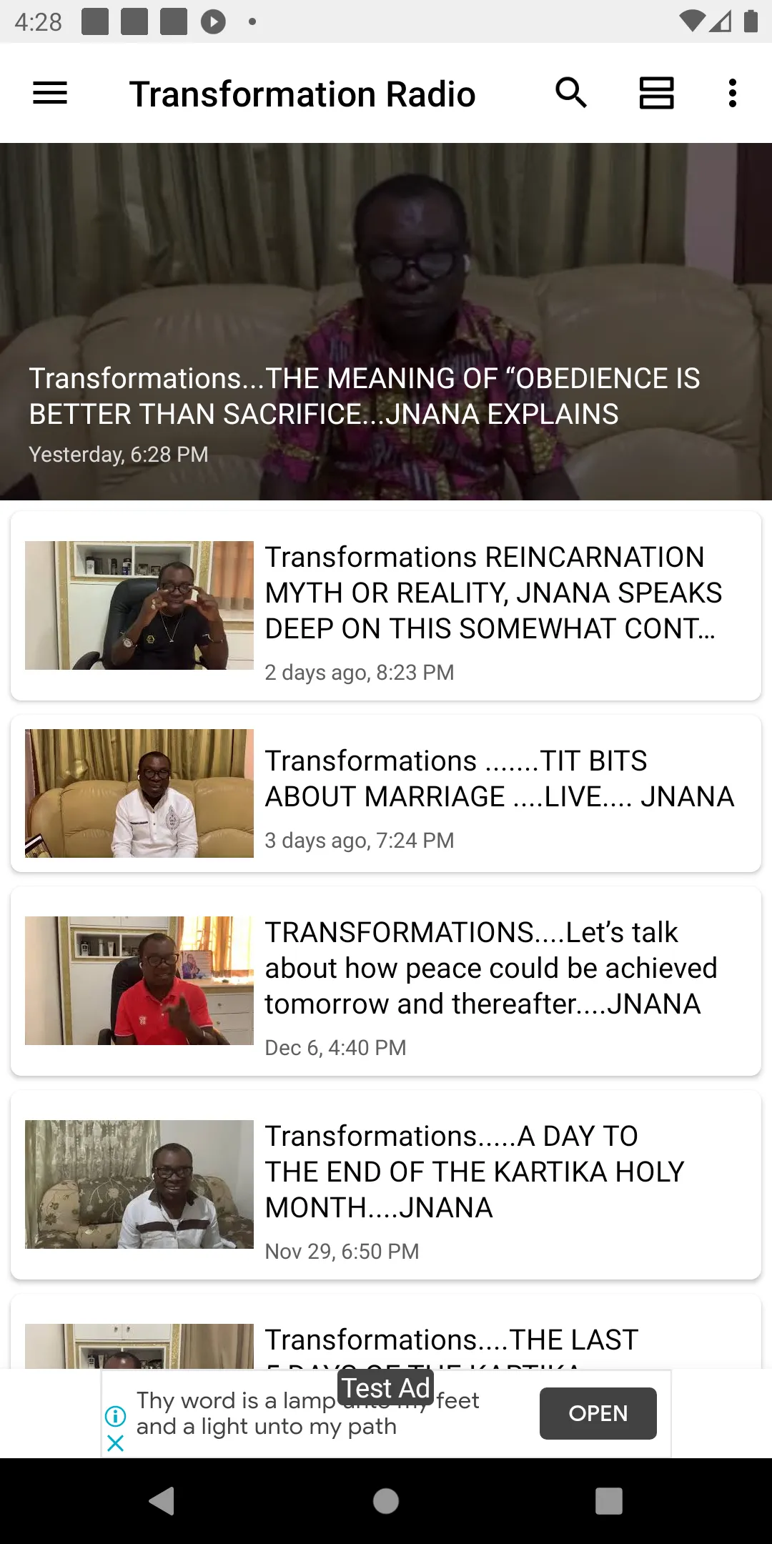 Transformation Radio | Indus Appstore | Screenshot