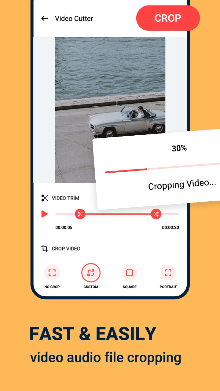 Video Cutter, Cropper, Audio C | Indus Appstore | Screenshot