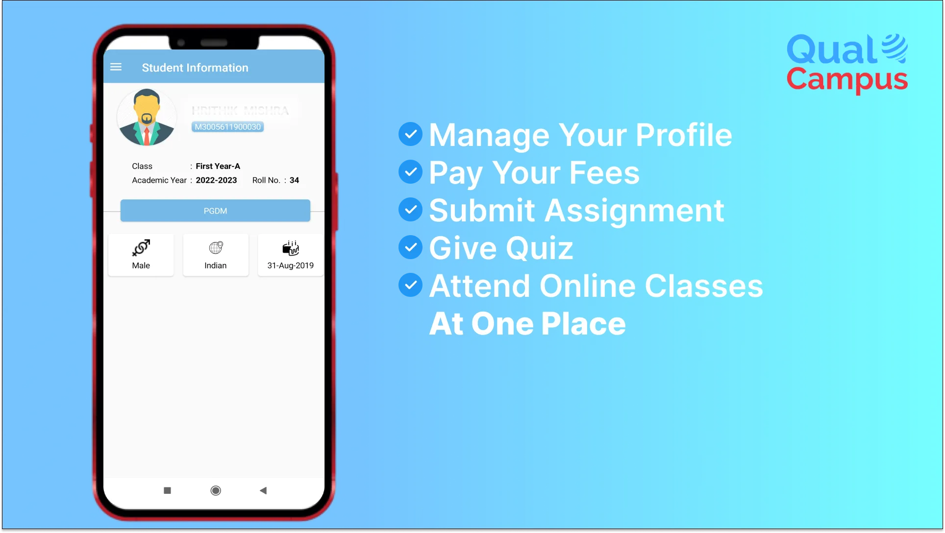 JG University | Indus Appstore | Screenshot