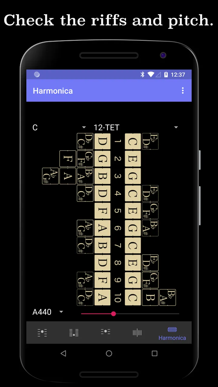 Harmonica Bending Trainer | Indus Appstore | Screenshot