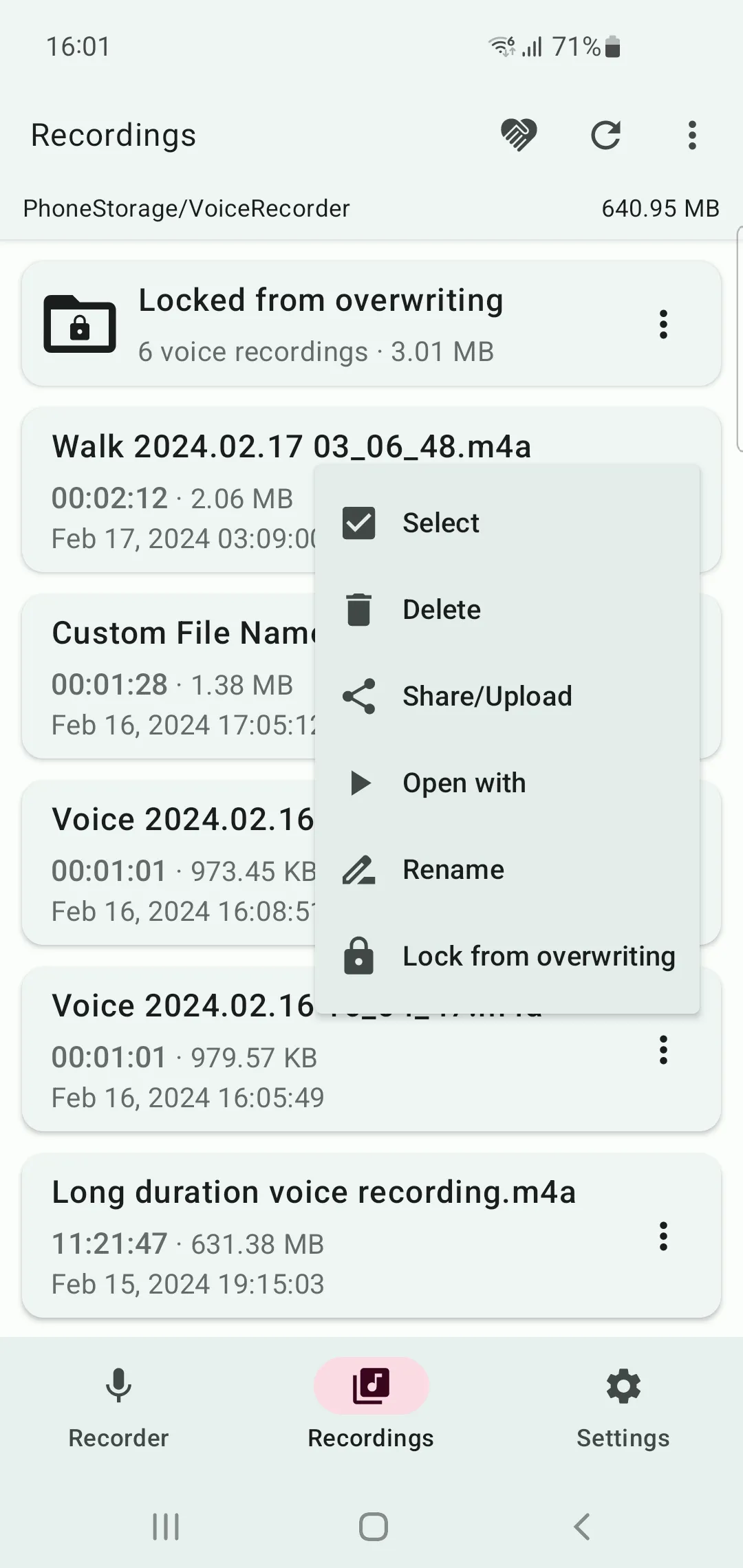 Voice Recorder in Background | Indus Appstore | Screenshot