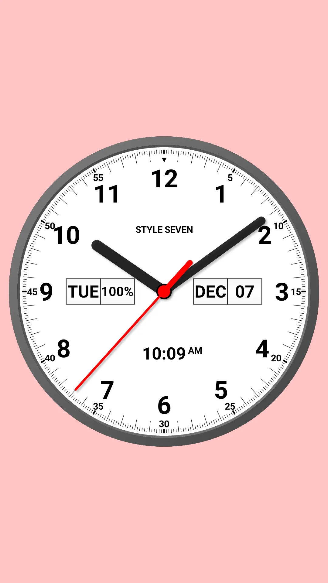 Analog Clock 24-7 | Indus Appstore | Screenshot