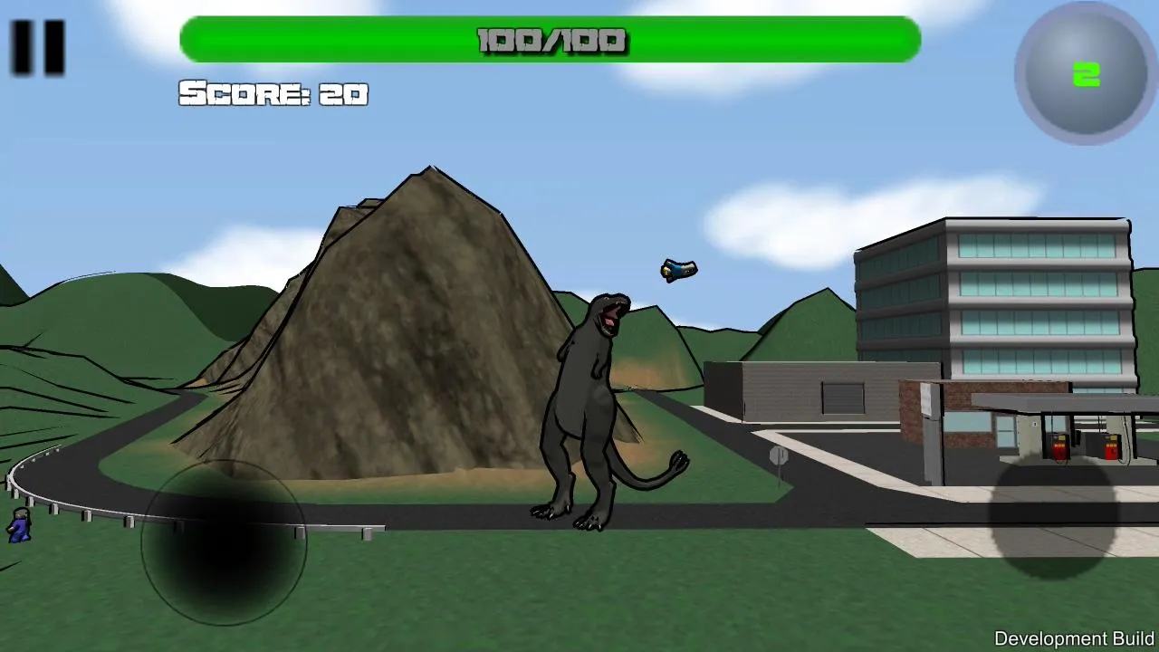 Attack of Giant Mutant Lizard | Indus Appstore | Screenshot