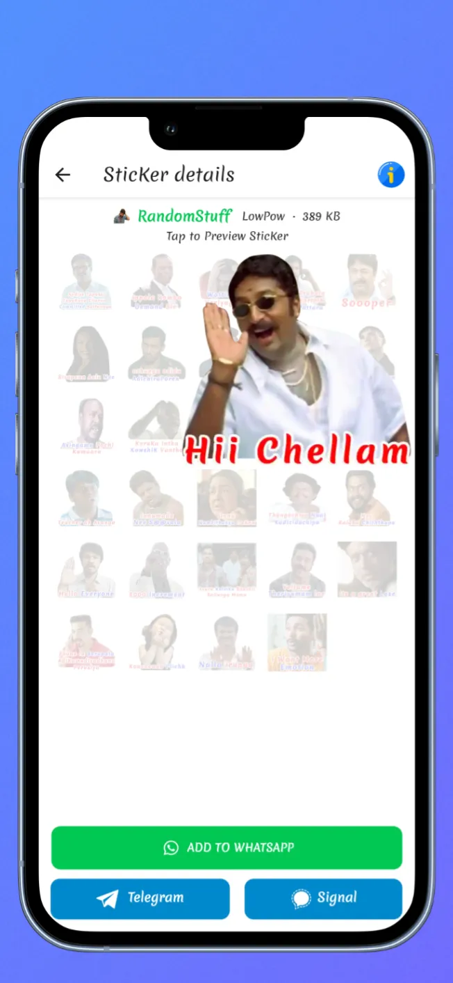 TamStick - Tamil Stickers | Indus Appstore | Screenshot