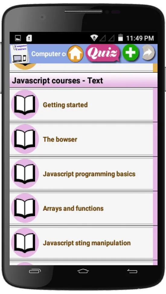 Computer  Courses | Indus Appstore | Screenshot