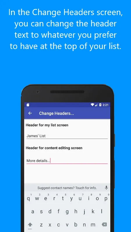 A Simple List | Indus Appstore | Screenshot