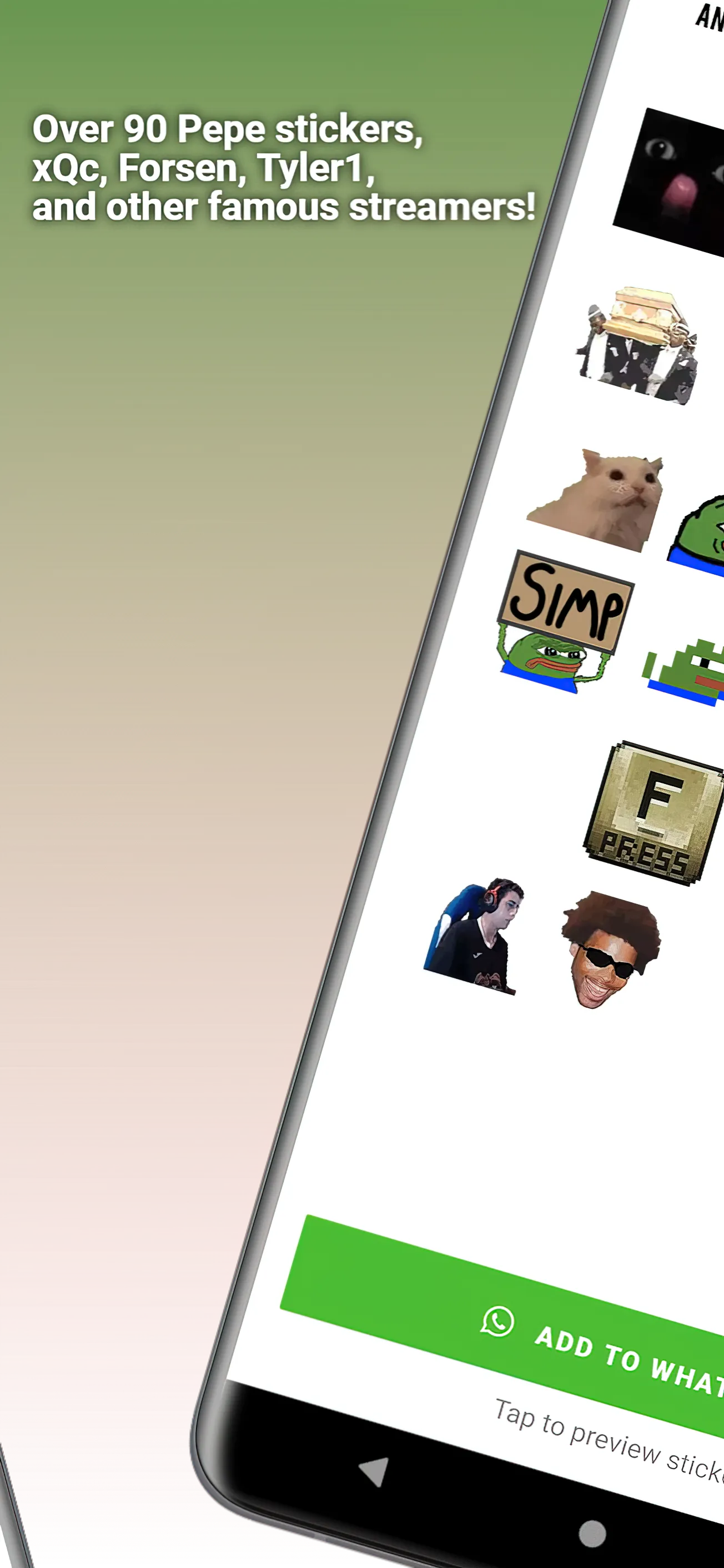 TTV Emotes for WhatsApp | Indus Appstore | Screenshot