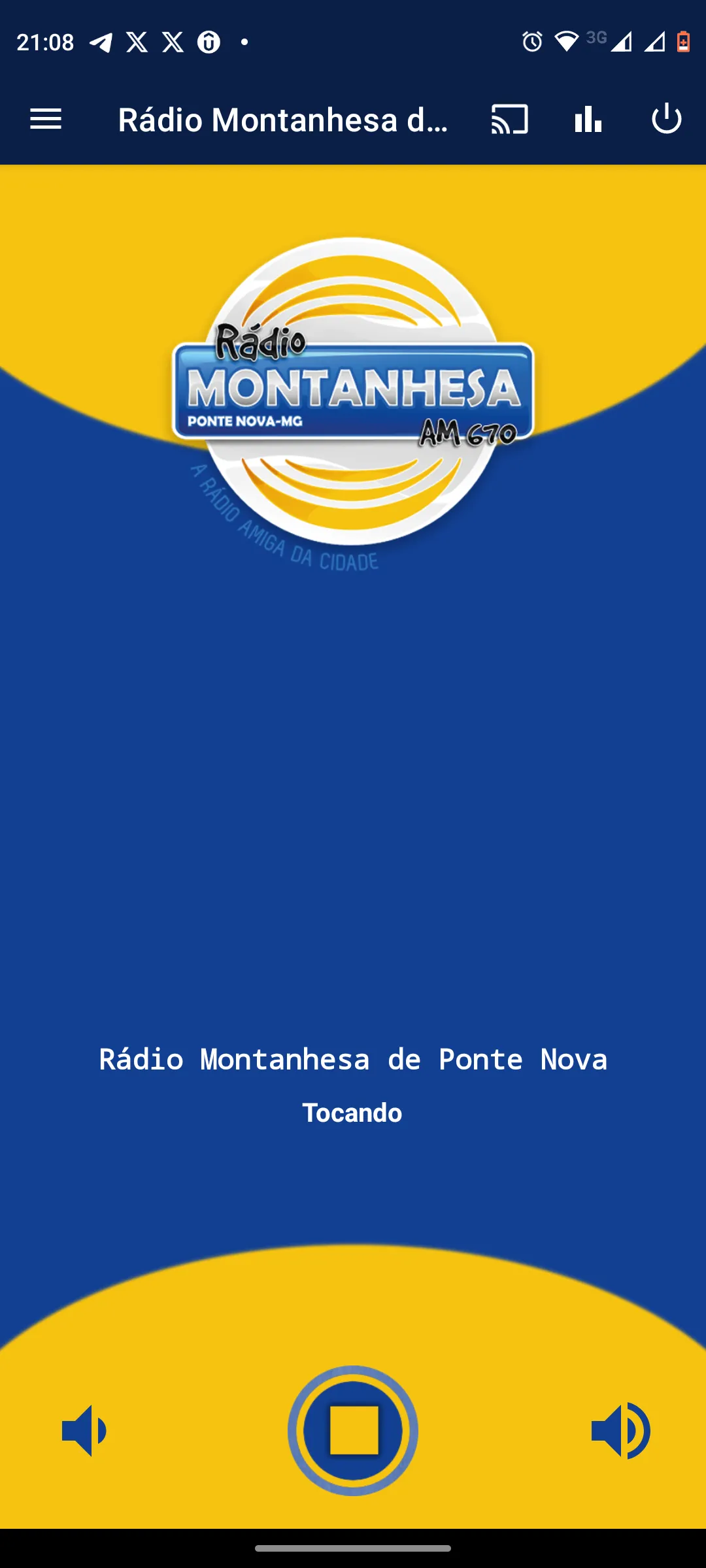 Rádio Montanhesa de Ponte Nova | Indus Appstore | Screenshot