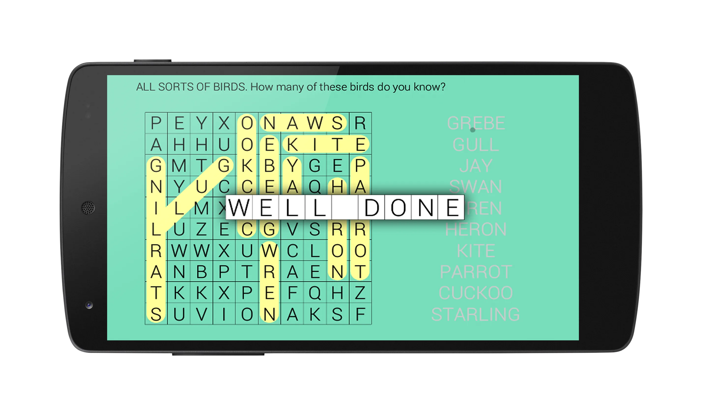 Word Search For Kids | Indus Appstore | Screenshot