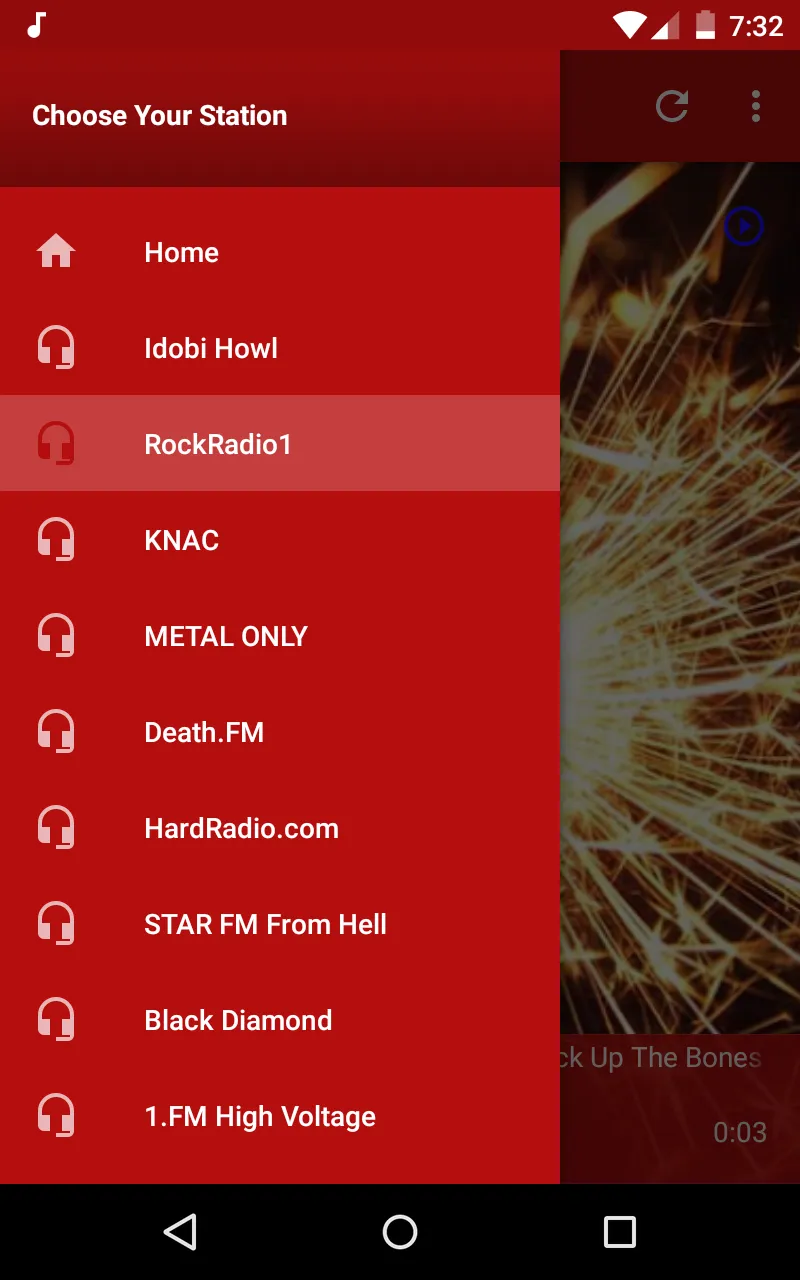 Metal Music Radio - Heavy Meta | Indus Appstore | Screenshot