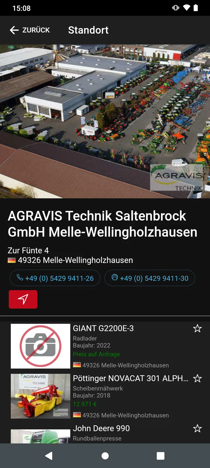 tec24: Gebrauchtmaschinenbörse | Indus Appstore | Screenshot