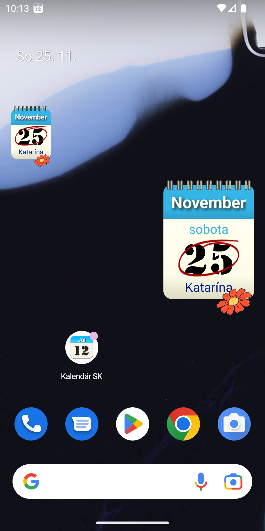 Kalendár SK | Indus Appstore | Screenshot