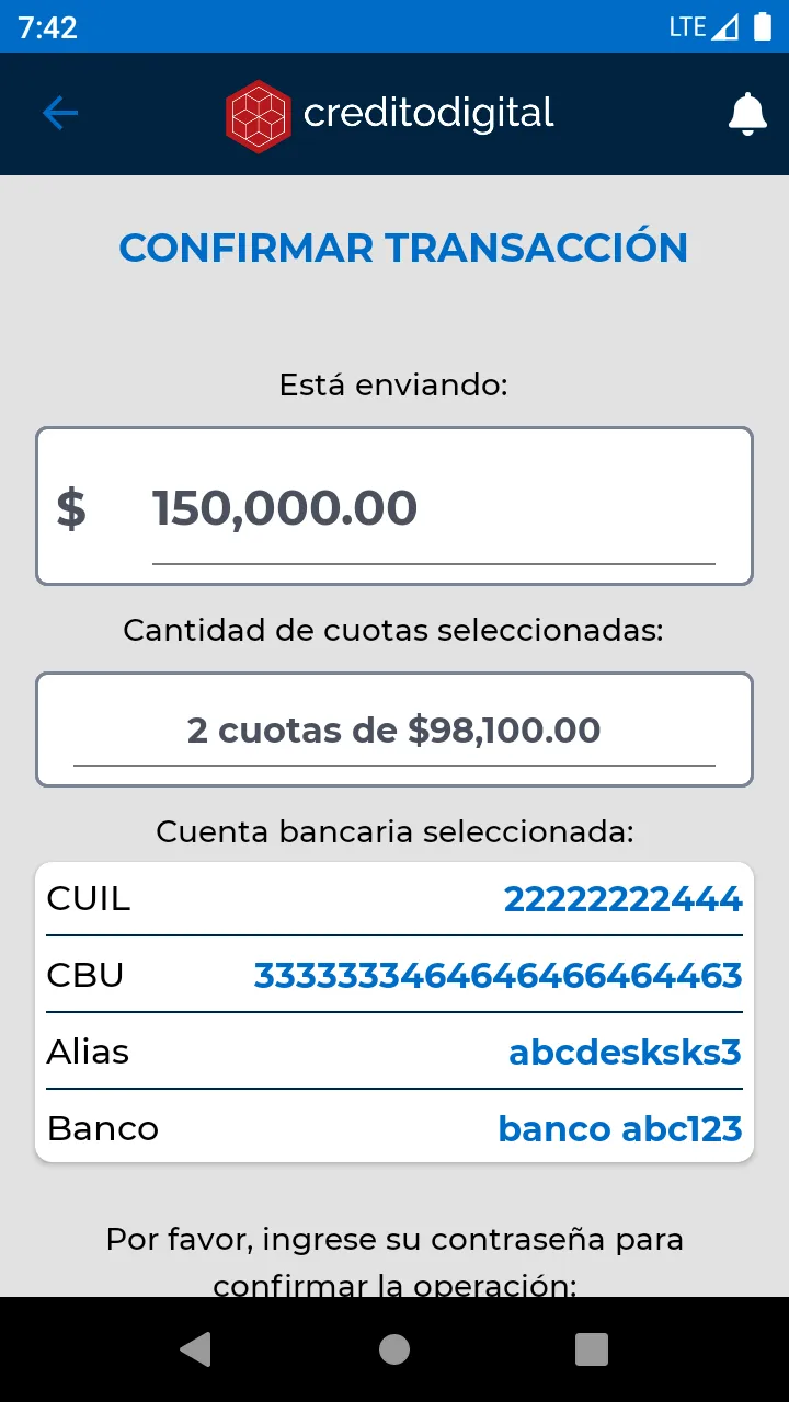 Credito Digital | Indus Appstore | Screenshot