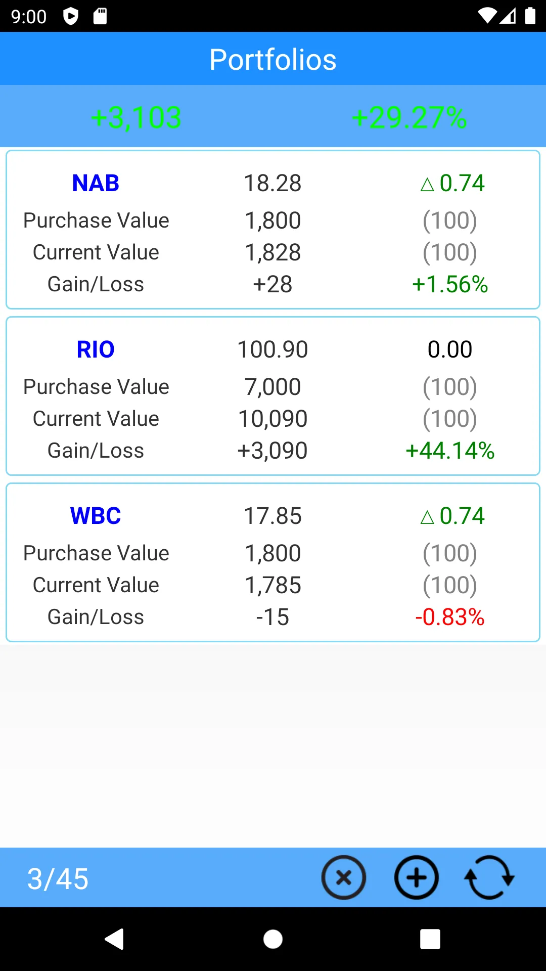 Australia Stocks | Indus Appstore | Screenshot