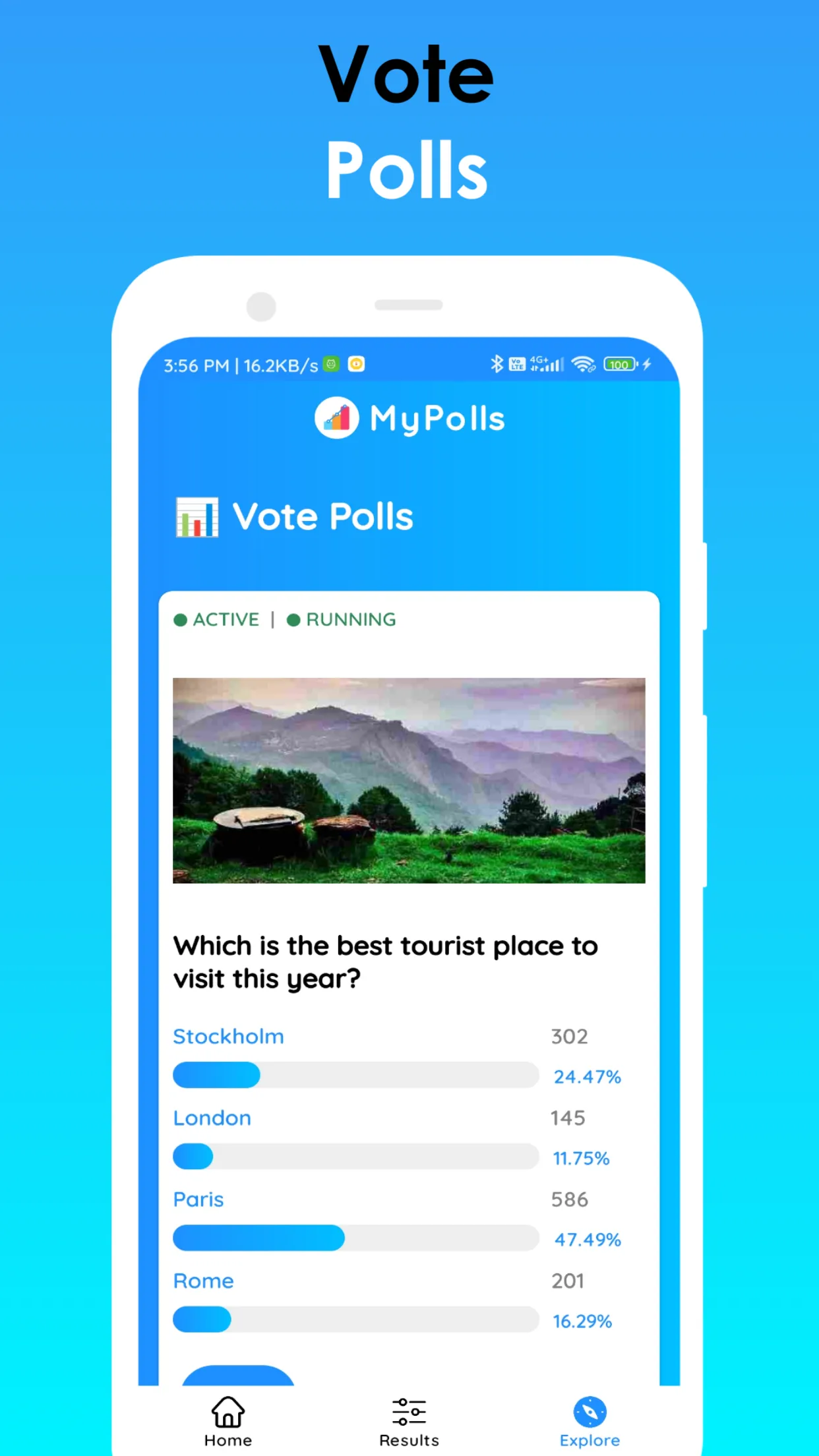 Polls - Create Polls & Surveys | Indus Appstore | Screenshot