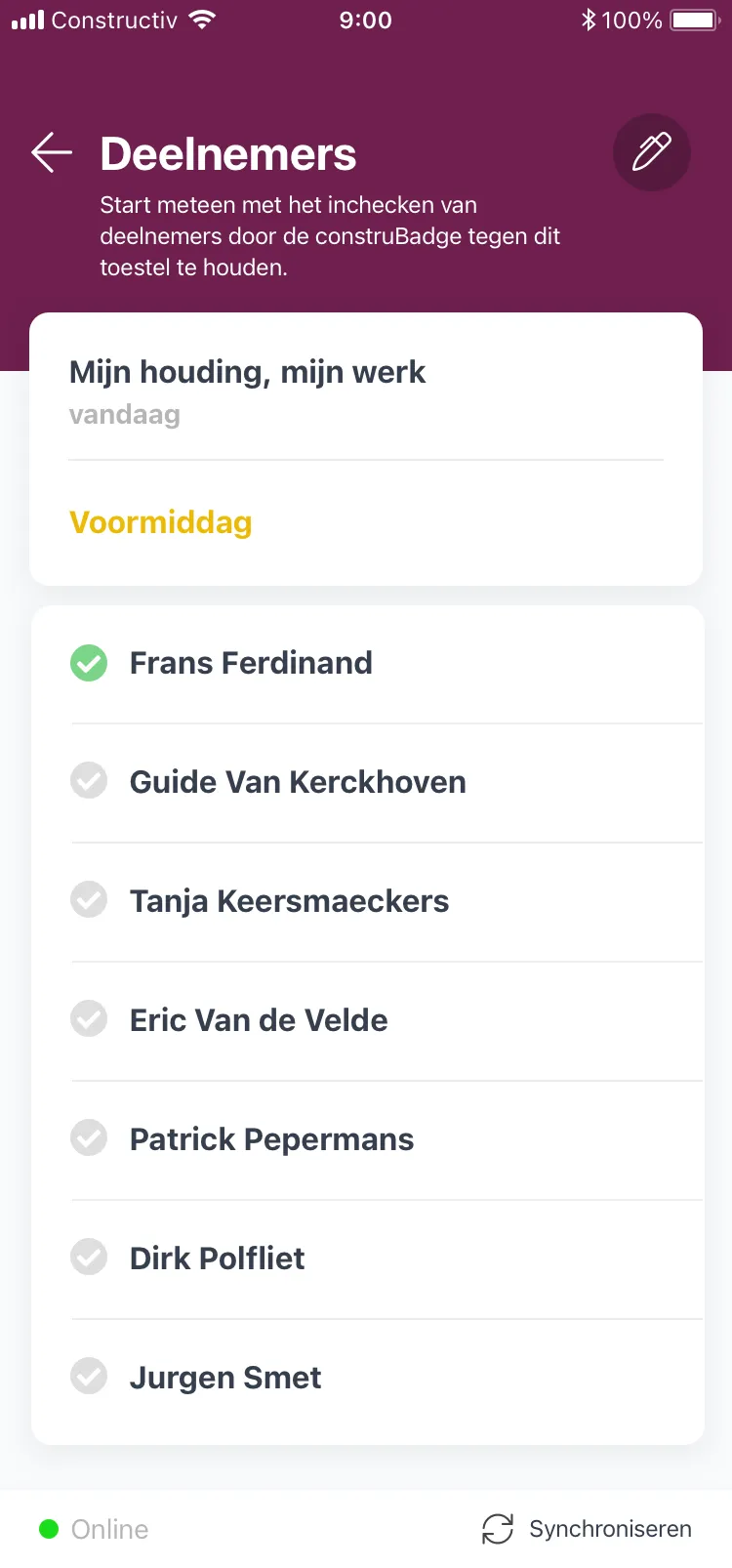 Constructiv Check-in @ Learnin | Indus Appstore | Screenshot