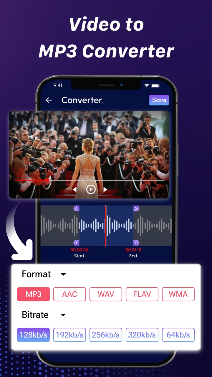 Audio Editor, MP3 Music Editor | Indus Appstore | Screenshot