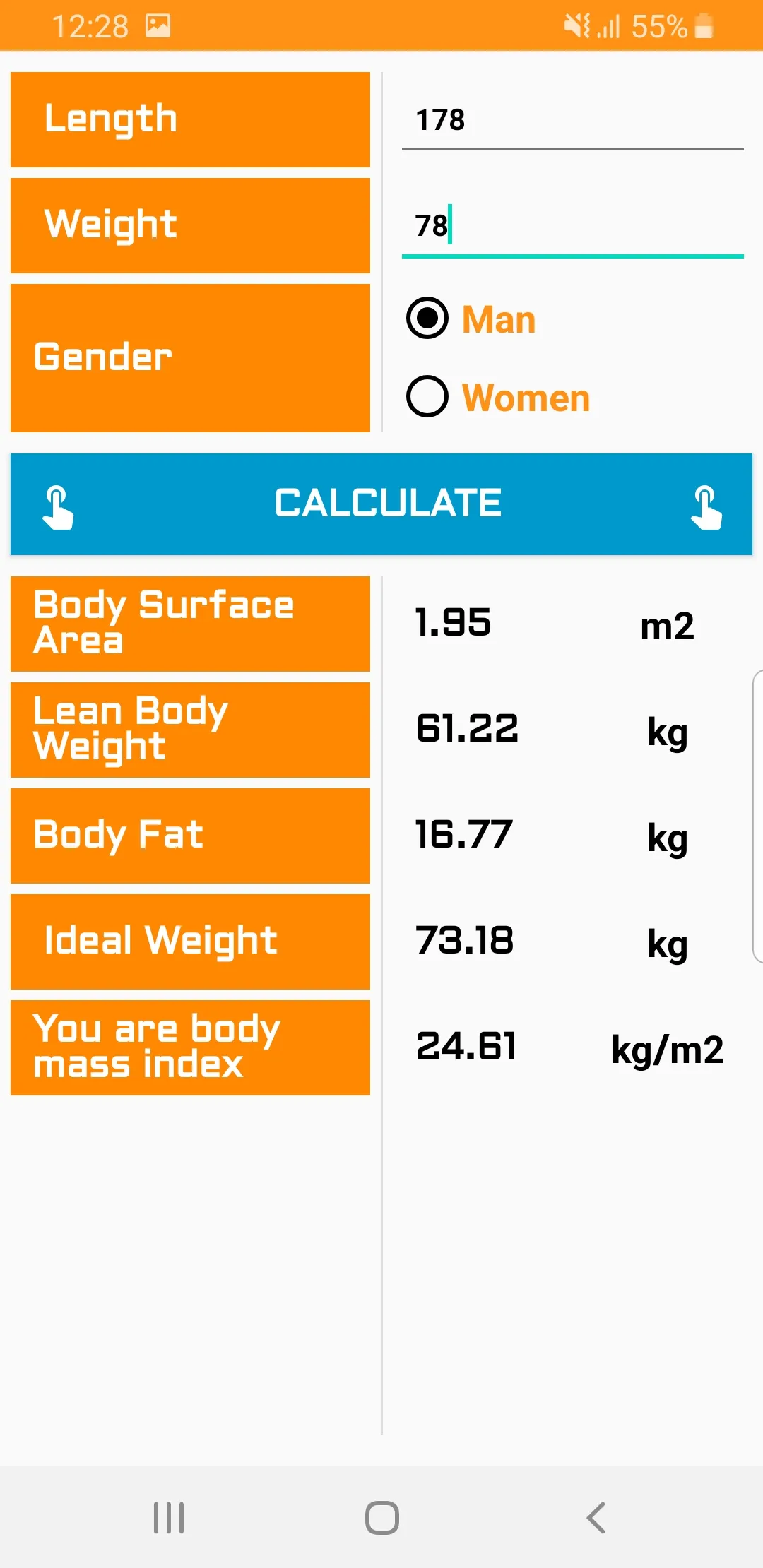 Body Mass Index (BMI) | Indus Appstore | Screenshot