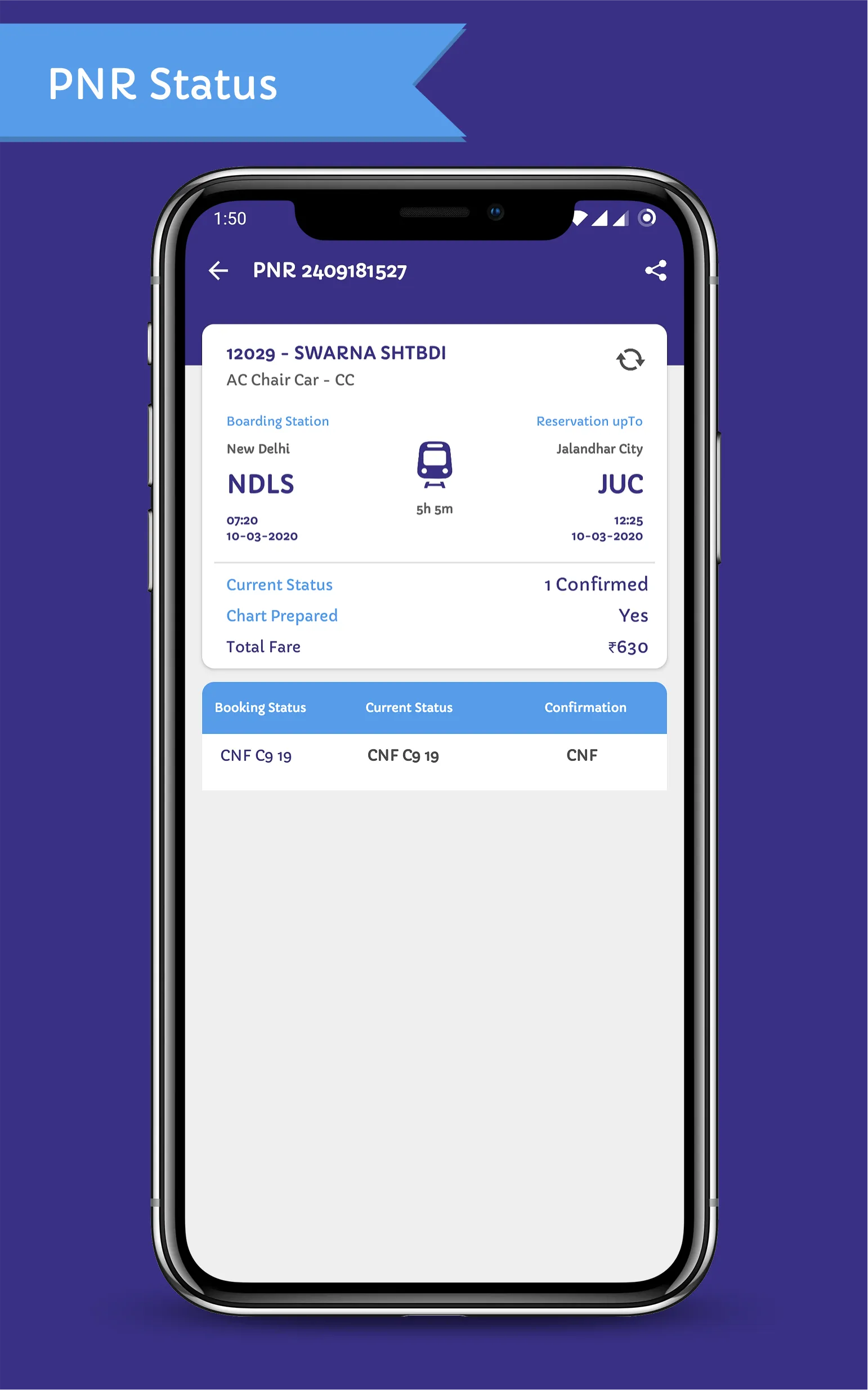 Indian Railway IRCTC Info App | Indus Appstore | Screenshot