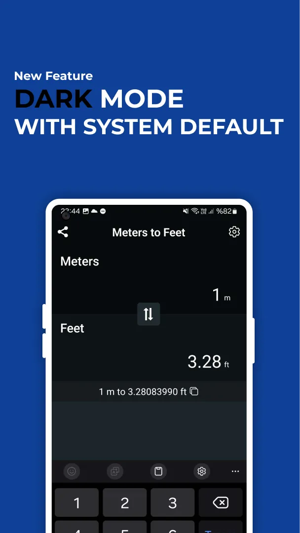 Meters to Feet Converter | Indus Appstore | Screenshot