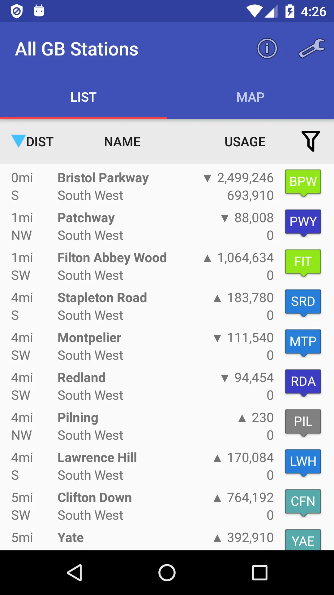 All GB Railway Stations | Indus Appstore | Screenshot