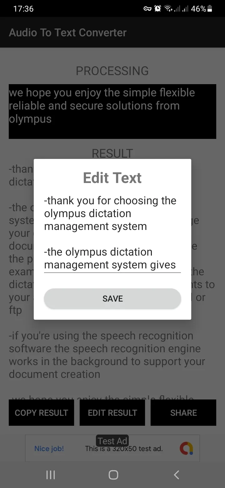 Audio File To Text Converter | Indus Appstore | Screenshot