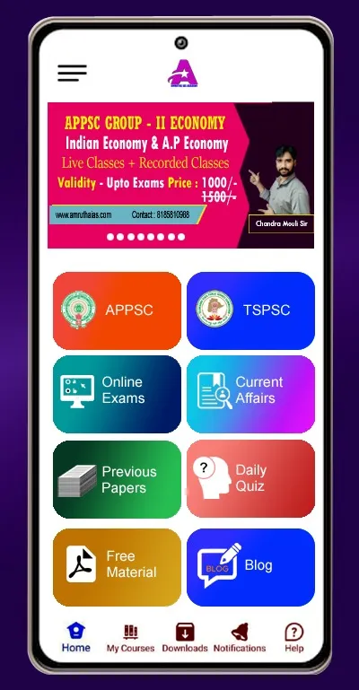 AMRUTHA ACADEMY | Indus Appstore | Screenshot