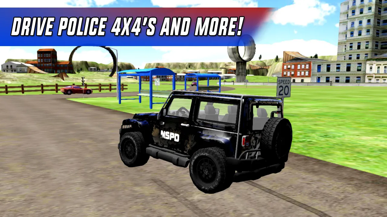 Police Car Chase Offroad | Indus Appstore | Screenshot