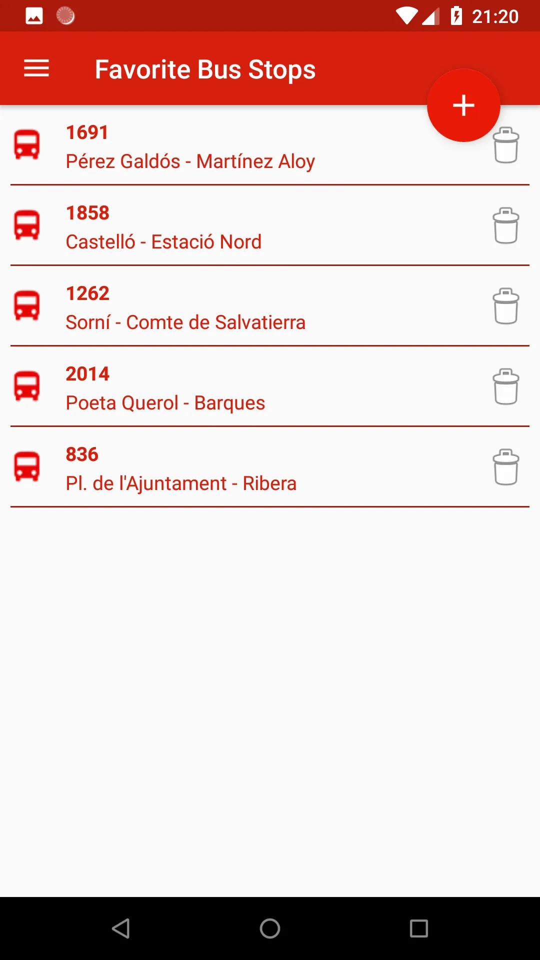 ValenBus: bus in Valencia | Indus Appstore | Screenshot