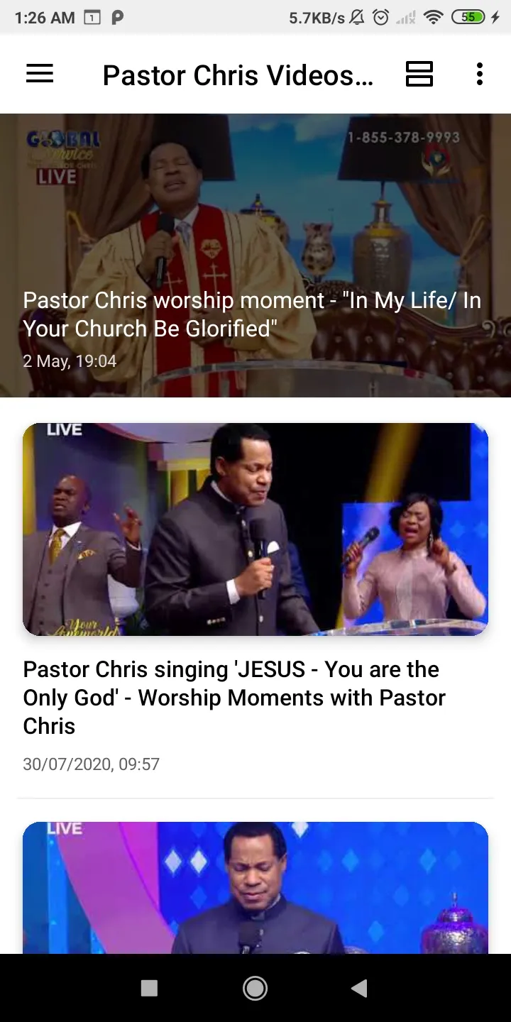 Pastor Chris Sermons | Indus Appstore | Screenshot